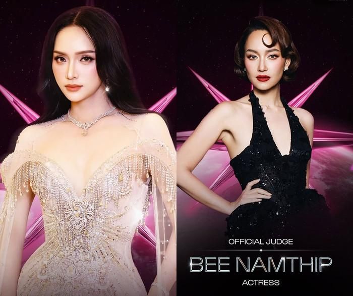 Hương Giang và Bee Namthip được giới thiệu là giám khảo Miss Universe Vietnam 2026.
