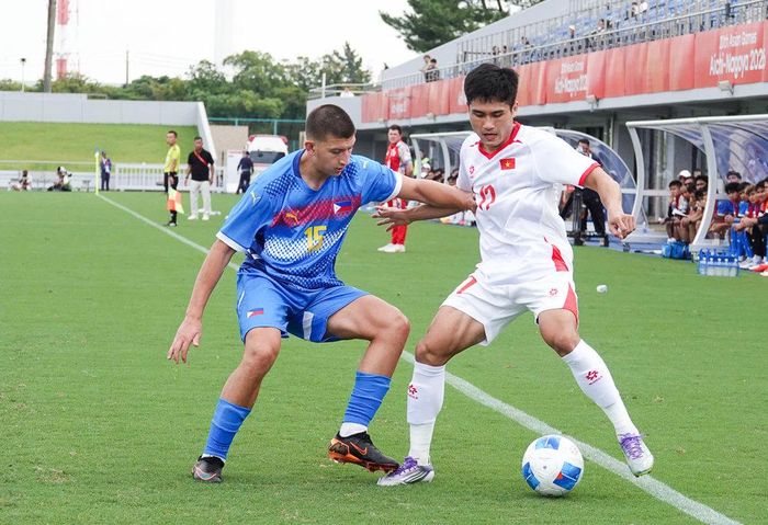 Cơ hội đi tiếp của thầy trò HLV Đinh Hồng Vinh tại bảng C là rất rộng mở. Ảnh: VFF.