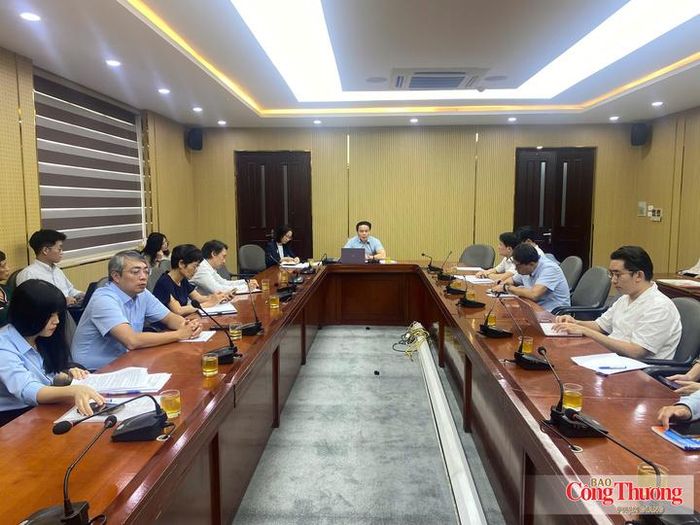 Cuộc họp Tổ công tác triển khai nhiệm vụ của Đề án Hệ sinh thái tận dụng các FTA lần 1.