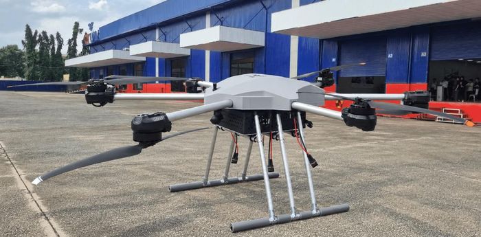 UAV CT Pegas 230 có khối lượng cất cánh tối đa 230 kg, tải trọng tới 100 kg của CT UAV. Ảnh: CT Group.