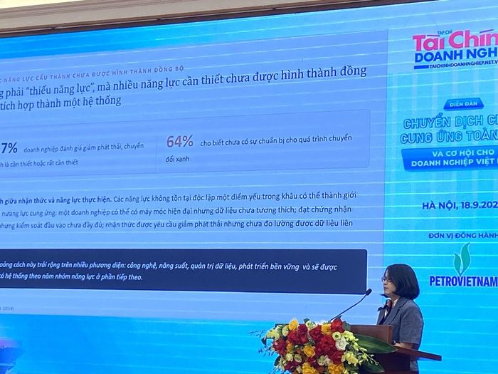 TS Đỗ Diệu Hương, Phó Giám đốc Trung tâm Chiến lược và Chính sách. Ảnh: Vũ Khuê.