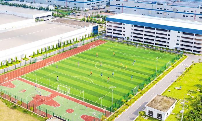 Sân thể thao đa năng tại Công ty trách nhiệm hữu hạn Luxshare-ICT.