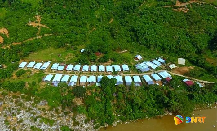 Các xã miền núi đang tập trung nguồn lực cho quy hoạch, sắp xếp dân cư. Ảnh: THIỆN TÙNG