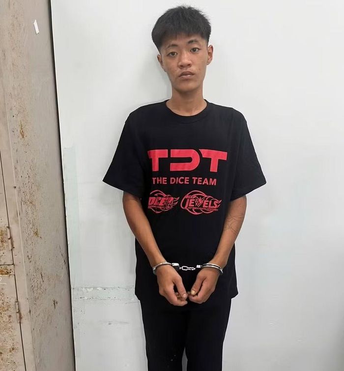 Nguyễn Huỳnh Chí Thiện thời điểm bị bắt tạm giam. Ảnh: C.A