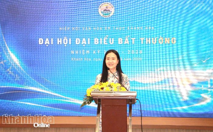 Bà Nguyễn Quỳnh Nga phát biểu chỉ đạo đại hội.