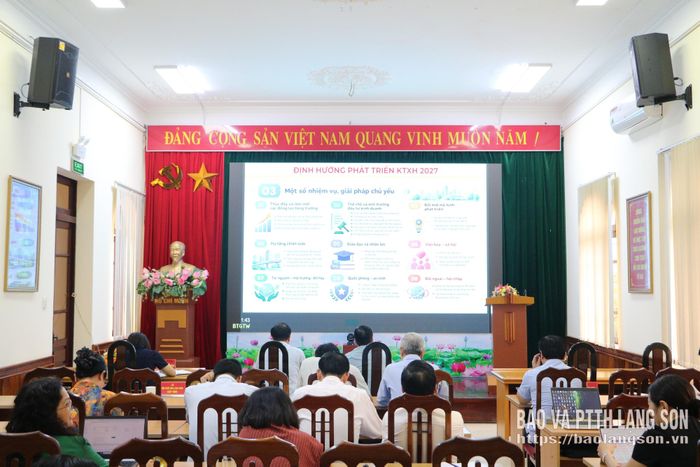 Nội dung chuyên đề được truyền đạt tại hội nghị