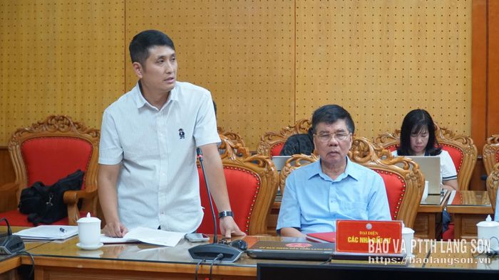 Đại diện Chủ đầu tư nêu ý kiến tại buổi kiểm tra
