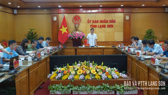Đồng chí Phó Chủ tịch Thường trực UBND tỉnh chủ trì buổi kiểm tra