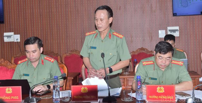 Ý kiến tham gia của Cục nghiệp vụ và các Phòng nghiệp vụ Công an tỉnh Lào Cai.