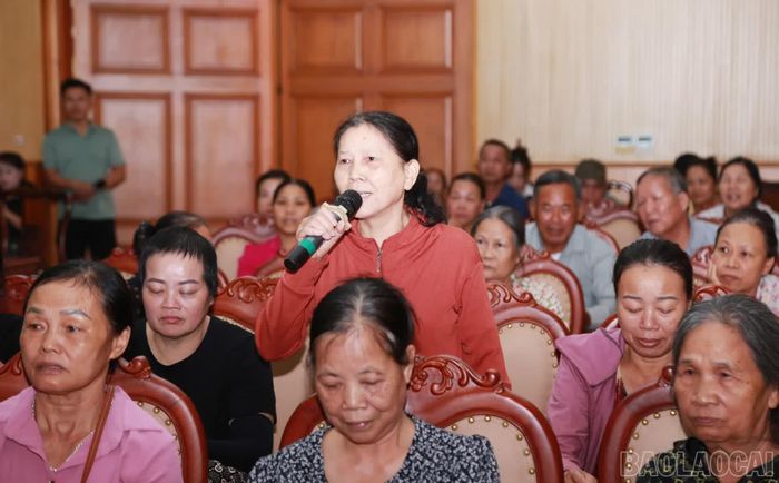 Người dân nêu ý kiến, kiến nghị liên quan đến công tác kiểm kê, bồi thường, hỗ trợ và giải phóng mặt bằng dự án.