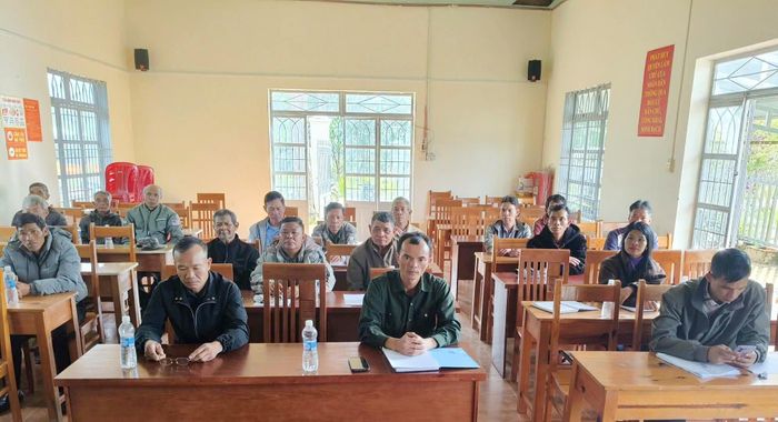 Các Chi hội CCB xã Lạc Dương duy trì sinh hoạt, nâng cao chất lượng hoạt động.