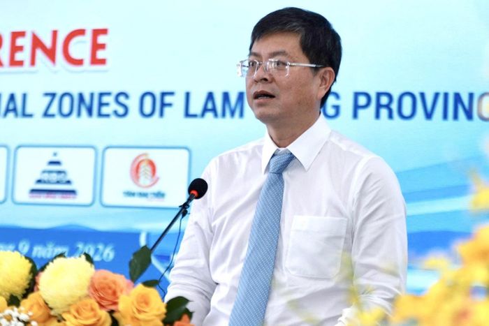 Phó Chủ tịch Thường trực UBND tỉnh Lâm Đồng Nguyễn Hồng Hải phát biểu chỉ đạo tại hội nghị