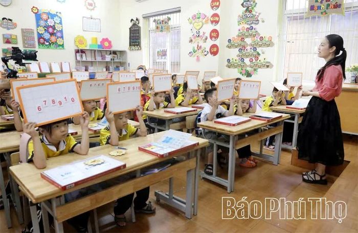 Tại Trường Tiểu học Hòa Bình, nền nếp dạy và học đã cơ bản ổn định.