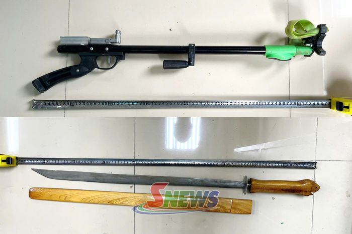 Hung khí các đối tượng sử dụng