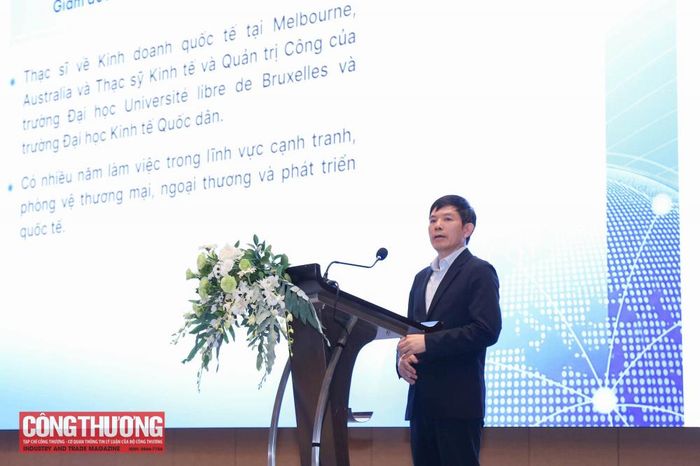 Ông Lê Sỹ Giảng, Giám đốc công ty TNHH GH Consults phát biểu tại Diễn đàn