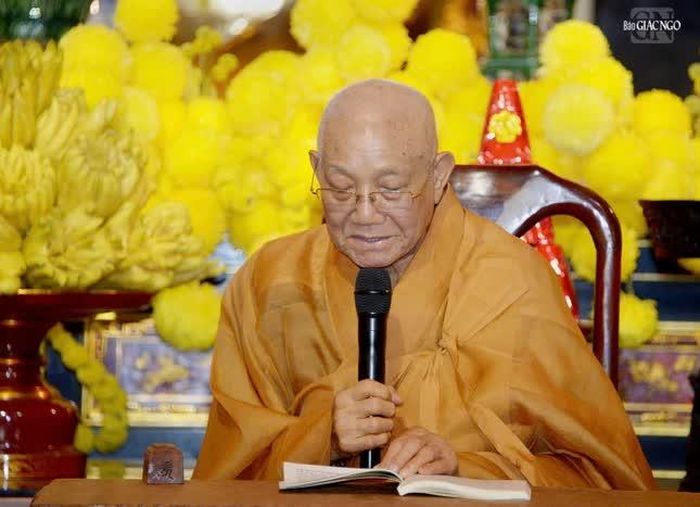 Trưởng lão Hòa thượng Thích Minh Thông làm Yết-ma A-xà-lê Đại giới đàn Thanh Kiểm