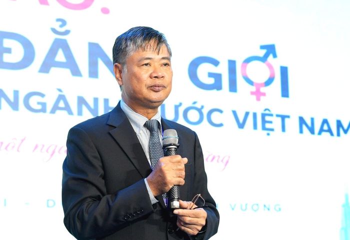 Ông Nguyễn Ngọc Điệp, Chủ tịch VWSA phát biểu tại hội thảo.