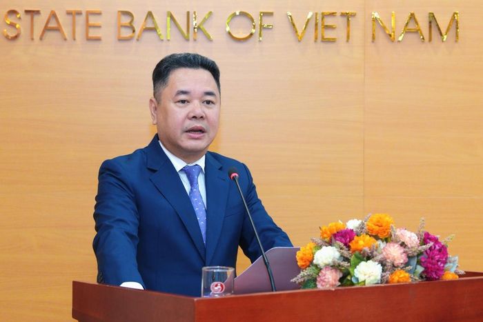 Phó Thống đốc NHNN Nguyễn Ngọc Cảnh phát biểu khai mạc Hội nghị