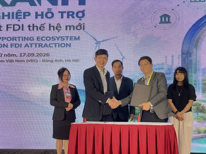 Ký kết Thỏa thuận hợp tác giữa Ban Hạ tầng VASI, DTJ Industrial với các đối tác