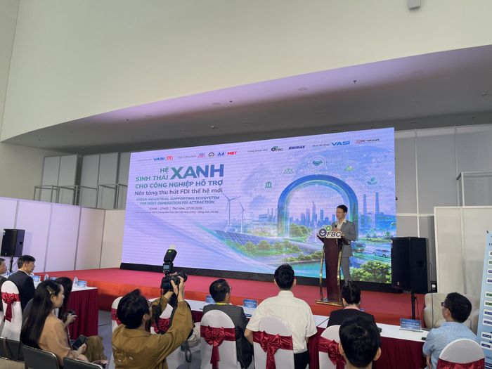Hội thảo “Hệ sinh thái xanh cho công nghiệp hỗ trợ - Nền tảng thu hút FDI thế hệ mới”