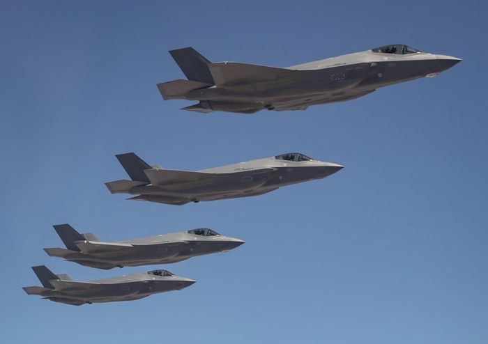 F-35 là một trong những tiêm kích tiên tiến nhất thế giới, có giá hơn 100 triệu USD. Ảnh: Lockheed Martin Aeronautics