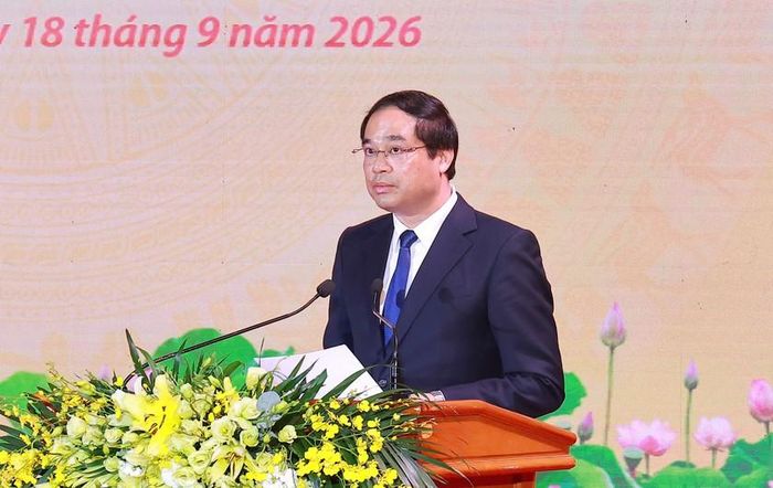 Đồng chí Trịnh Xuân Trường, Ủy viên Trung ương Đảng, Bí thư Tỉnh ủy Thái Nguyên đã trình bày diễn văn ôn lại chặng đường 90 năm xây dựng và trưởng thành của Đảng bộ tỉnh.