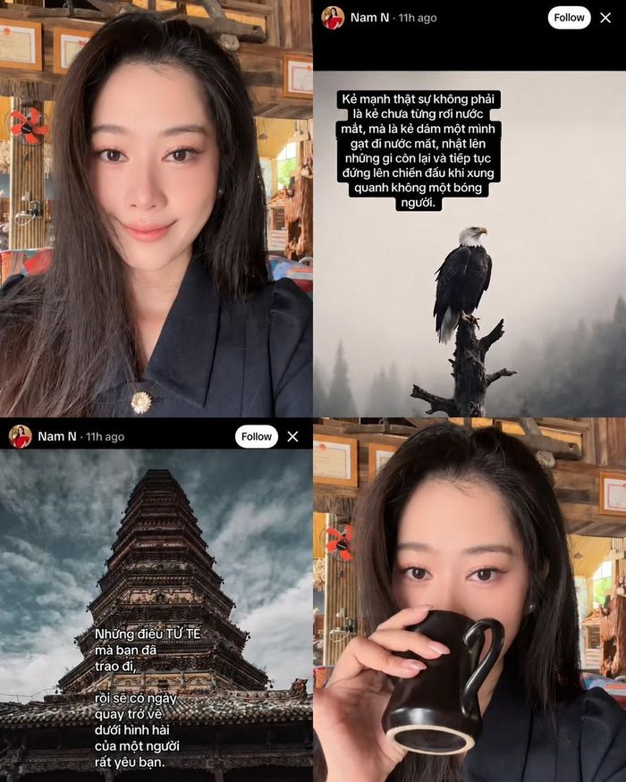 Những ngày qua, Nam Em liên tiếp có những động thái lạ trên mạng xã hội.