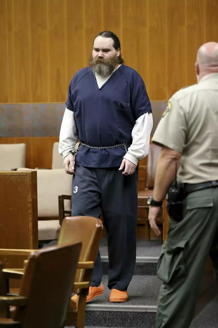 Shaun Gallon trong phiên tòa tuyên án ngày 15/7/2019 tại California. Ảnh: The Press Democrat