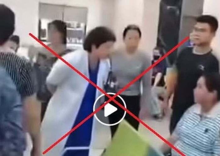 Hình ảnh từ clip vụ việc.