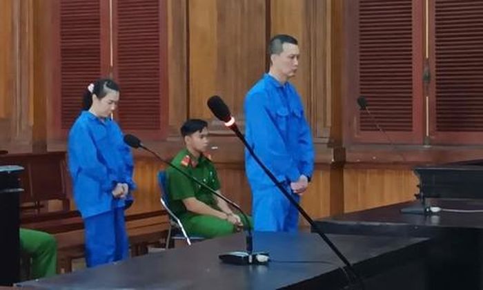 Bị cáo Võ Hữu Trơn và Lưu Nguyễn Ngọc Hảo
