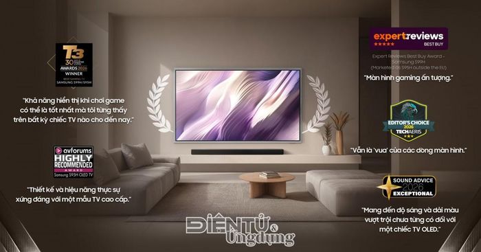 TV Samsung 2026 chinh phục chuyên gia quốc tế