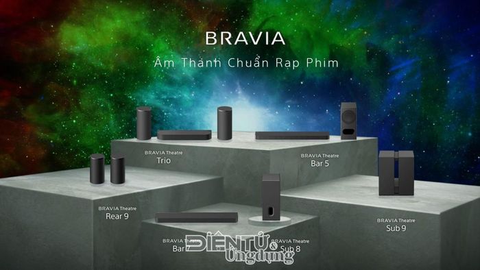 Hệ sinh thái BRAVIA TV và BRAVIA Theatre của Sony kết hợp hình ảnh và âm thanh đã mang lại trải nghiệm điện ảnh ngay không gian giải trí của mỗi gia đình