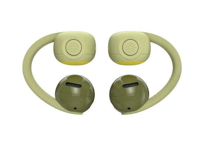 Mẫu Bose Sport Open Earbuds mới được thiết kế dành cho người dùng yêu thích vận động. (Ảnh: Bloomberg)