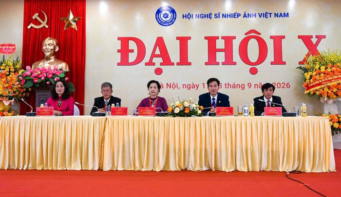 Đoàn Chủ tịch đại hội. Ảnh: Ban tổ chức