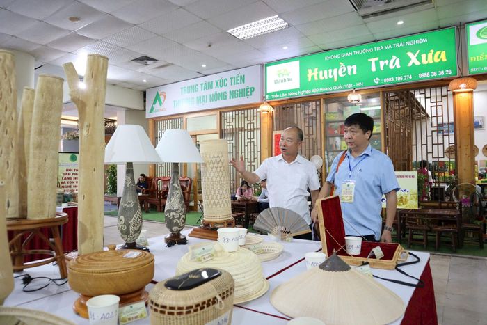 Sản phẩm dự thi phong phú, đa dạng, nhiều sản phẩm đã kể câu chuyện văn hóa gắn với làng nghề.