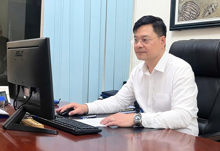 Phó Chủ tịch UBND phường Thanh Liệt ông Nguyễn Anh Tuấn. Ảnh: Đào Tuyết