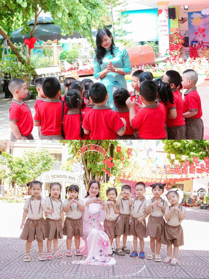Cô Phạm Thu Hương xác định chất lượng giáo dục phải bắt đầu từ sự an toàn và hạnh phúc của trẻ. Ảnh: PV