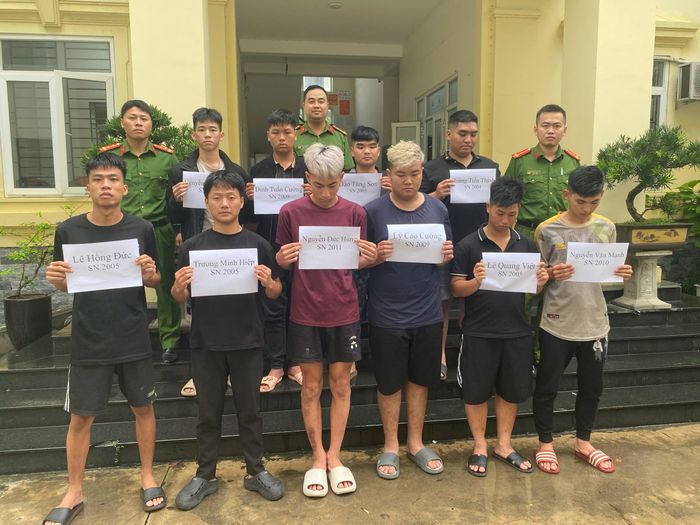 Các đối tượng liên quan đến vụ án. Ảnh: Cơ quan Công an.
