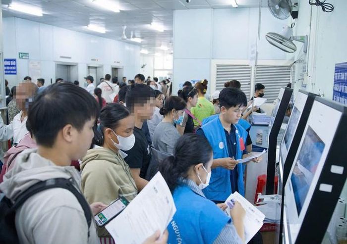 Người bệnh đến khám tại một Bệnh viện ở TPHCM. Ảnh: BV cung cấp