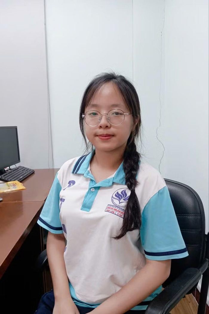  Bạn Thùy Lâm. Ảnh: Minh Thư. 