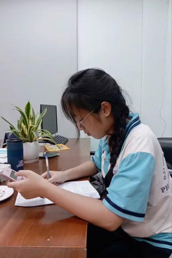 Bạn Thùy Lâm. Ảnh: Minh Thư. 