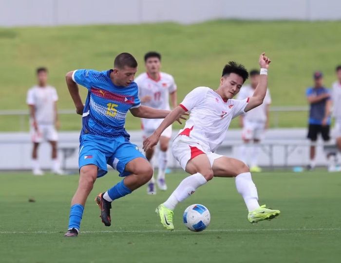 U23 Việt Nam vừa thắng U23 Philippines 2-0. Ảnh: Minh Hưng/ TPO.
