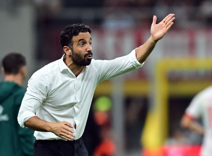 Ruben Amorim chưa thể hiện đủ tốt ở AC Milan. Ảnh: Reuters