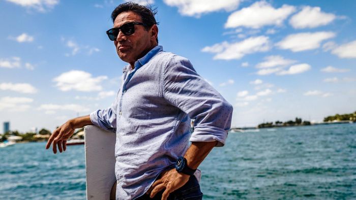 Sói già Jordan Belfort. Ảnh: The New York Times.