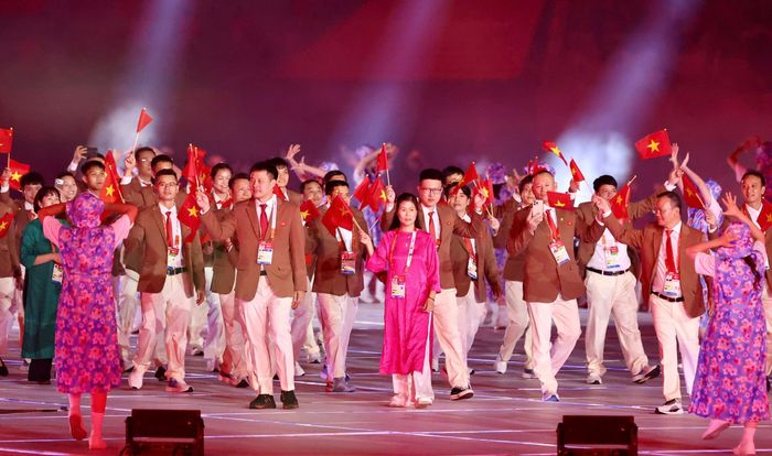 Ở kỳ Á vận hội lần thứ 20, Việt Nam có gần 350 vận động viên tham gia tranh tài ở 33 môn thi đấu. Ảnh: Mai Hưng.
