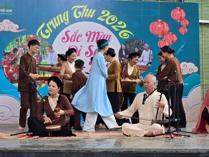 Trình diễn hát Xẩm tại chương trình