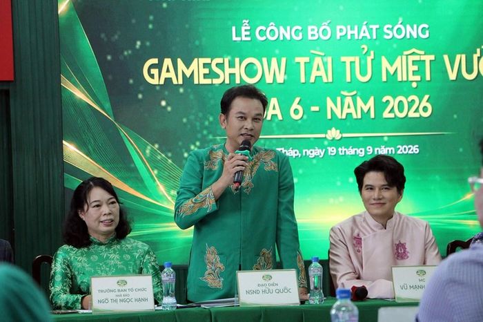 NSND Hữu Quốc thông tin một số nét mới của "Tài tử miệt vườn" mùa 6