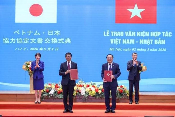 Việt Nam và Nhật Bản đã ký kết nhiều văn kiện hợp tác trong chuyến thăm Việt Nam của Thủ tướng Takaichi Sanae hồi tháng 5/2026 - Ảnh: VGP/Nhật Bắc