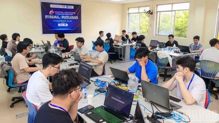Vòng chung kết cuộc thi diễn ra trong hai ngày 19-20/9. (Ảnh: ANH ĐÀO)