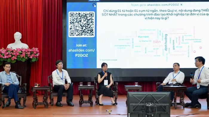 Với chủ đề "Đổi mới sáng tạo-Kiến tạo tương lai", hội thảo tập trung giải quyết 3 bài toán cốt lõi trong giáo dục khởi nghiệp đổi mới sáng tạo hiện nay.